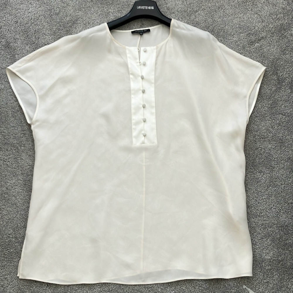Lafayette 148 Silk Tunic Top size XXL